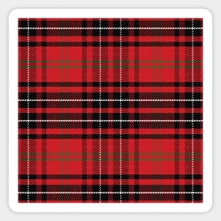 Pattern Scottish tartan Sticker